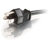 C2G 6ft 16 AWG 1-to-4 Power Cord Splitter (1 NEMA 5-15P to 4 NEMA 5-15R) — 29808