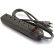 C2G 6-Outlet Power Strip with Surge Suppressor — 29300