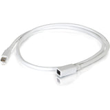 C2G 10ft Mini DisplayPort Extension Cable M/F - White — 54415
