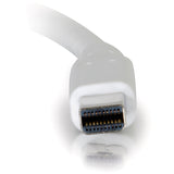 C2G 10ft Mini DisplayPort Extension Cable M/F - White — 54415