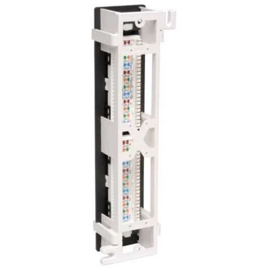 Eaton Tripp Lite Series 12-Port Wall-Mount Cat5e Patch Panel, 568B, RJ45 Ethernet, TAA — N050-012