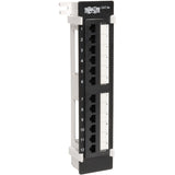 Eaton Tripp Lite Series 12-Port Wall-Mount Cat5e Patch Panel, 568B, RJ45 Ethernet, TAA — N050-012