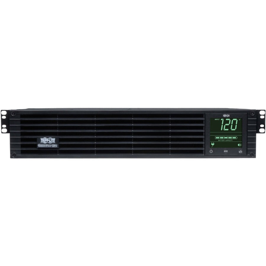 Eaton Tripp Lite Series TAA SmartPro 120V 1.5kVA 1.35kW Line-Interactive Sine Wave UPS, 2U, Extended Run, Network Card Options, LCD, USB, DB9 — SM1500RMXL2UTAA