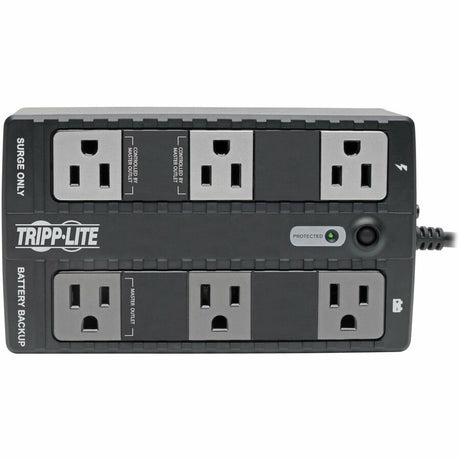 Eaton Tripp Lite Series 350VA 210W Standby UPS - 6 NEMA 5-15R Outlets, 120V, 50/60 Hz, 5-15P Plug, ENERGY STAR, Desktop/Wall — ECO350UPS
