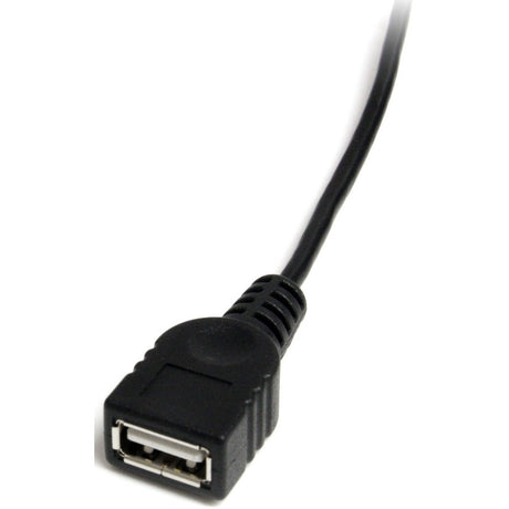 StarTech.com 1 ft Mini USB 2.0 Cable - USB A to Mini B F/M — USBMUSBFM1