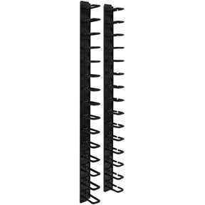 Eaton Tripp Lite Series SmartRack 6 ft. (1.83 m) Vertical Cable Manager - Flexible ring type & toolless mounting — SRCABLERINGVRT
