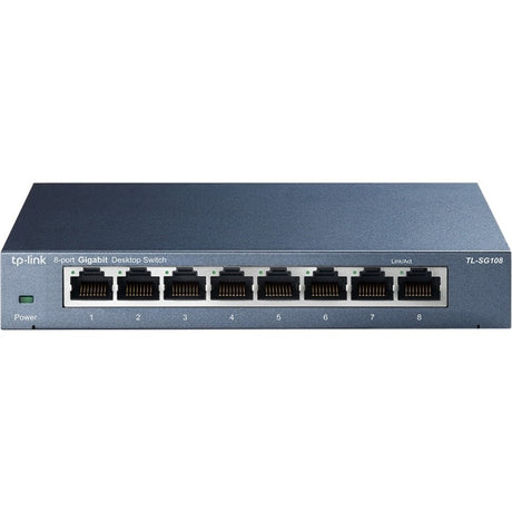 TP-LINK TL-SG108 - 8 Port Gigabit Unmanaged Ethernet Network Switch — TL-SG108