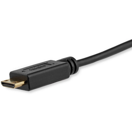 StarTech.com 6ft Mini HDMI to HDMI Cable with Ethernet, 4K 30Hz High Speed Slim Mini HDMI 1.4 (Type-C) Device to HDMI Adapter Cable/Cord — HDMIACMM6S