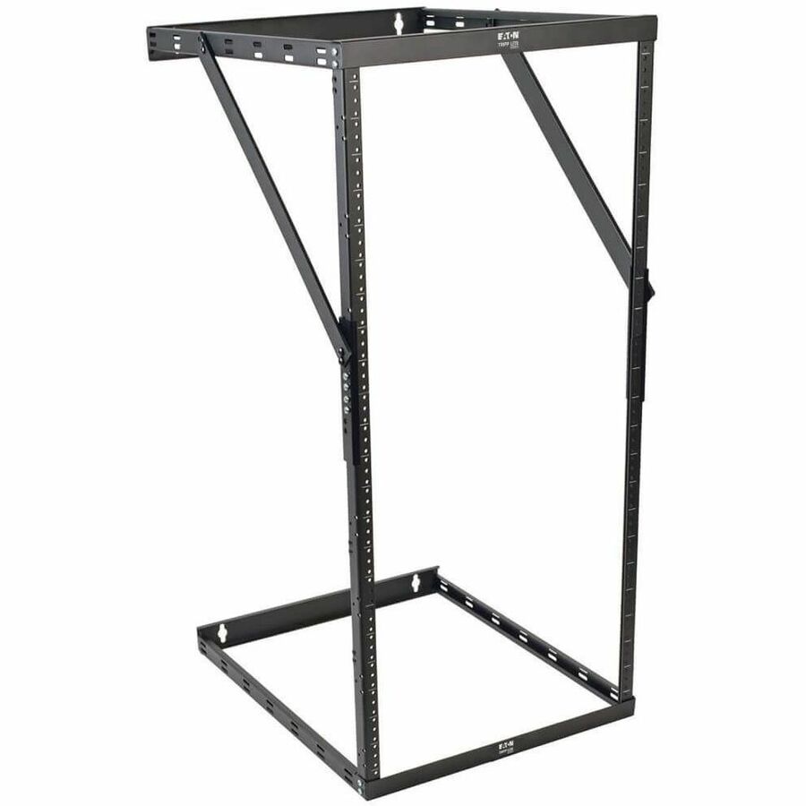 Eaton Tripp Lite Series 42U SmartRack 4-Post Mid-Depth Open Frame Rack, Expansion Version - no sides, doors or roof — SR42BMDEXPNDNR3
