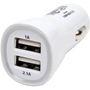 Eaton Tripp Lite Series Dual-Port USB Tablet / Phone Car Charger, 5V 3.1A / 15.5W — U280-002-C12