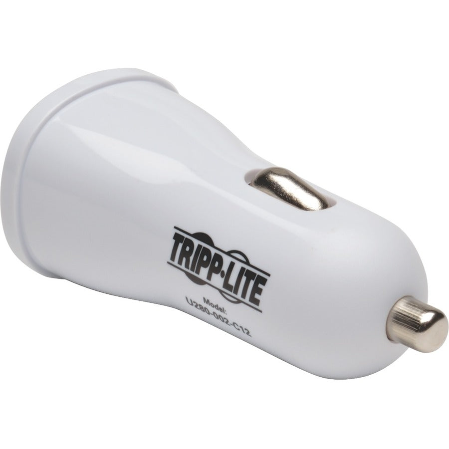 Eaton Tripp Lite Series Dual-Port USB Tablet / Phone Car Charger, 5V 3.1A / 15.5W — U280-002-C12
