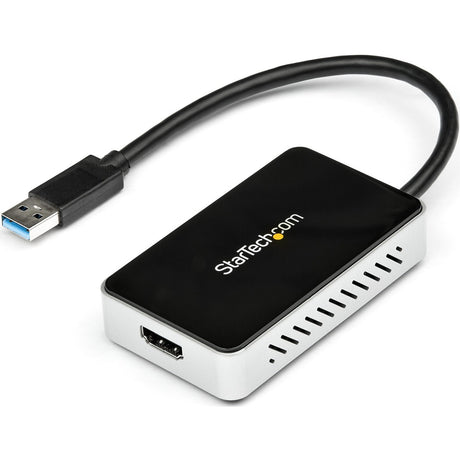 StarTech.com USB 3.0 to HDMI Adapter w/ 1x USB, USB to VGA Monitor Converter for Windows (no support for macOS/ChromeOS/Linux) - TAA — USB32HDEH
