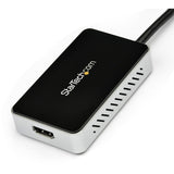 StarTech.com USB 3.0 to HDMI Adapter w/ 1x USB, USB to VGA Monitor Converter for Windows (no support for macOS/ChromeOS/Linux) - TAA — USB32HDEH
