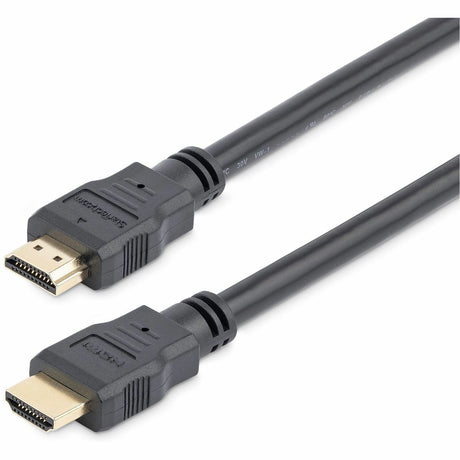 StarTech.com 3ft/91cm HDMI Cable, 4K High Speed HDMI Cable with Ethernet, Ultra HD 4K 30Hz Video, HDMI 1.4 Cable, HDMI Monitor Cord, Black — HDMM3