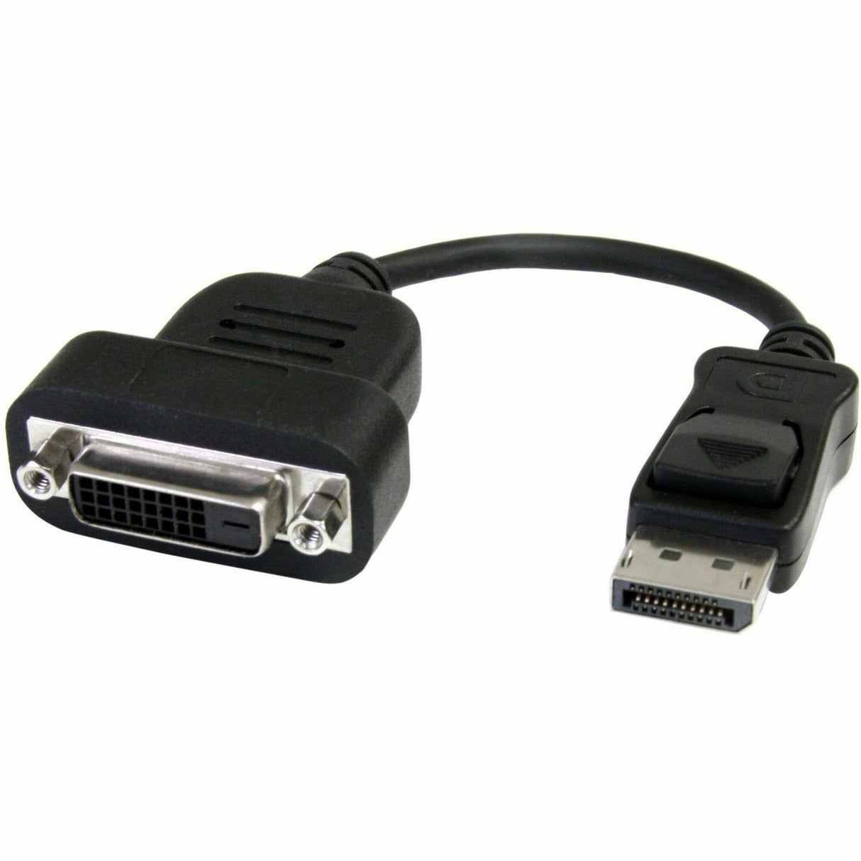 StarTech.com DisplayPort to DVI Adapter, Active DisplayPort to DVI-D Adapter Converter 1080p, DP 1.2 to DVI Adapter, Latching DP Connector — DP2DVIS