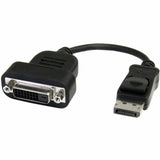 StarTech.com DisplayPort to DVI Adapter, Active DisplayPort to DVI-D Adapter Converter 1080p, DP 1.2 to DVI Adapter, Latching DP Connector — DP2DVIS