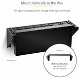 StarTech.com 3U 19" Wall Mount Vertical Rack Bracket, Patch Panel Wall Mount Bracket for AV/IT Equipment, 3U Rack for Cabinet/Server Room — RK319WALLV