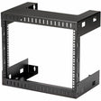 StarTech.com 2-Post 8U Heavy-Duty Wall-Mount Network Rack, 19" Open Frame Server Rack for Computer Equipment, Wall Mount Data Rack~ — RK812WALLO