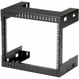StarTech.com 2-Post 8U Heavy-Duty Wall-Mount Network Rack, 19" Open Frame Server Rack for Computer Equipment, Wall Mount Data Rack~ — RK812WALLO