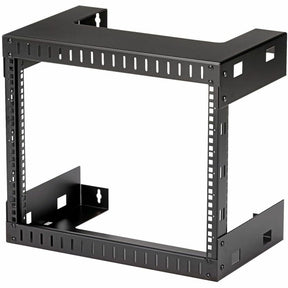 StarTech.com 2-Post 8U Heavy-Duty Wall-Mount Network Rack, 19" Open Frame Server Rack for Computer Equipment, Wall Mount Data Rack~ — RK812WALLO