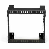 StarTech.com 2-Post 8U Heavy-Duty Wall-Mount Network Rack, 19" Open Frame Server Rack for Computer Equipment, Wall Mount Data Rack~ — RK812WALLO