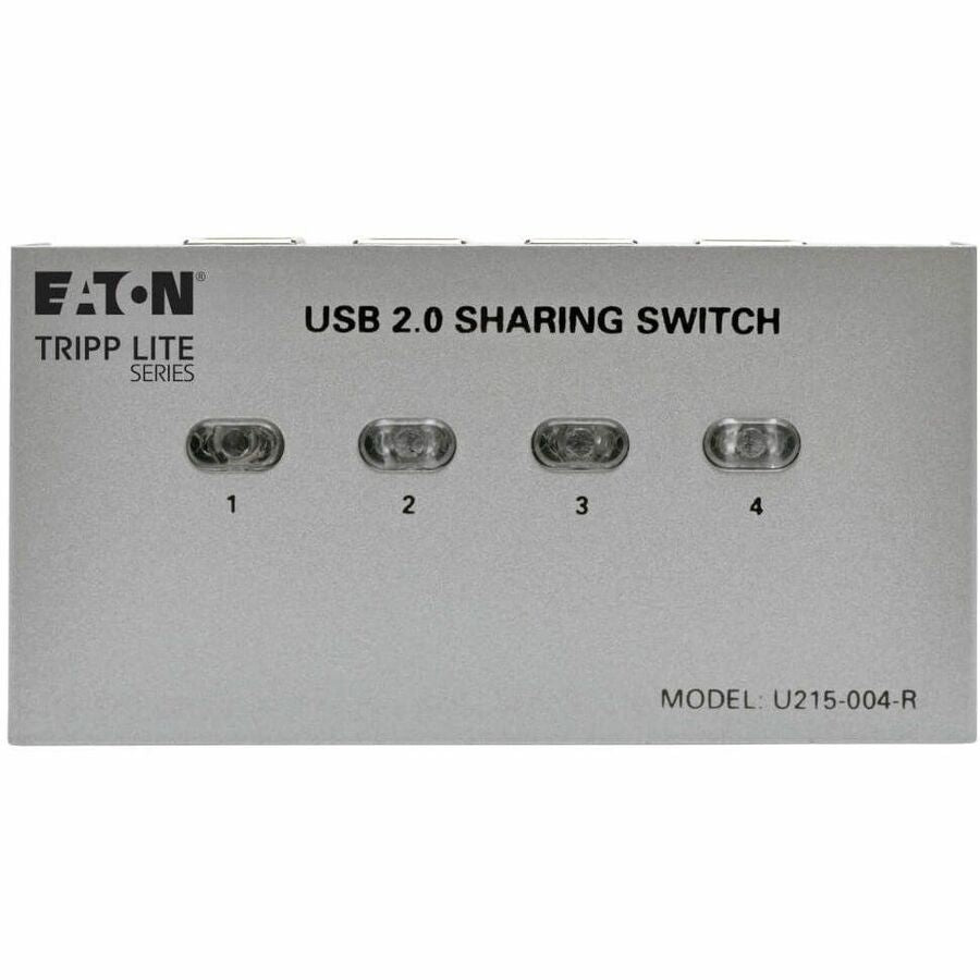 Eaton Tripp Lite Series 4-Port USB 2.0 Printer / Peripheral Sharing Switch — U215-004-R