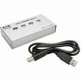 Eaton Tripp Lite Series 4-Port USB 2.0 Printer / Peripheral Sharing Switch — U215-004-R