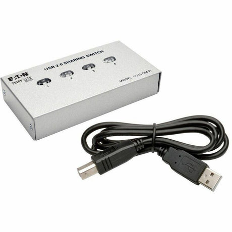 Eaton Tripp Lite Series 4-Port USB 2.0 Printer / Peripheral Sharing Switch — U215-004-R