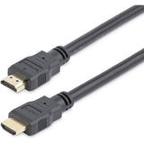 StarTech.com 12ft/3.7m HDMI Cable, 4K High Speed HDMI Cable with Ethernet, Ultra HD 4K 30Hz Video, HDMI 1.4 Cable/HDMI Monitor Cord, Black — HDMM12