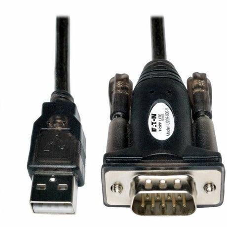 Eaton Tripp Lite Series USB-A to RS-232 (DB9) Serial Adapter Cable (M/M), 5 ft. (1.5 m) — U209-000-R
