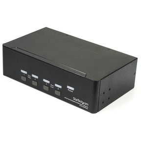 StarTech.com 4 Port Dual DisplayPort KVM Switch - DisplayPort 1.2 KVM - 4K 60Hz — SV431DPDDUA2