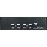 StarTech.com 4 Port Dual DisplayPort KVM Switch - DisplayPort 1.2 KVM - 4K 60Hz — SV431DPDDUA2