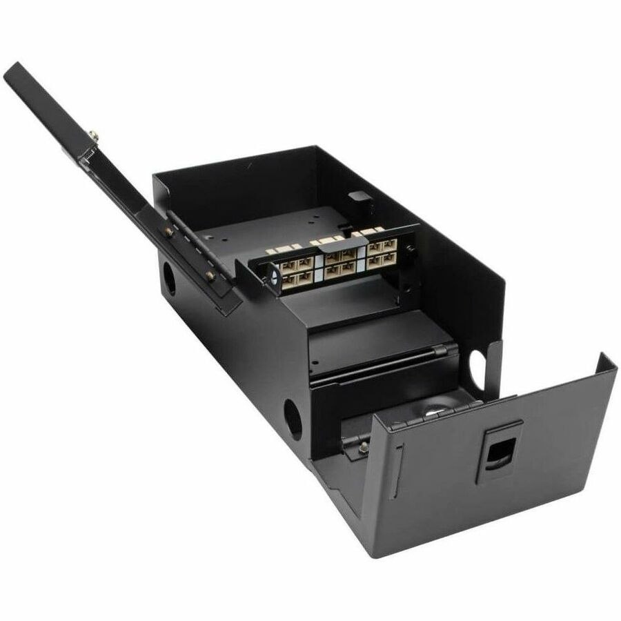 Eaton Tripp Lite Series Wall-Mount Fiber Optic Distribution Enclosure, 2-Panel Capacity — N492-WM2-BK