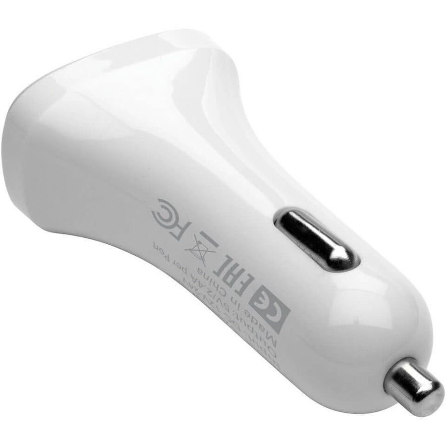 Eaton Tripp Lite Series Dual-Port USB Car Charger for Tablets and Cell Phones, 5V 4.8A (24W) — U280-C02-S2