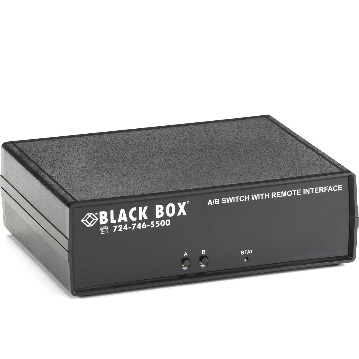 Black Box CAT6 A/B Switch - Latching RJ45 Remote Control, Dry Contact — SW1040A