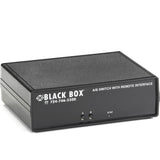 Black Box CAT6 A/B Switch - Latching RJ45 Remote Control, Dry Contact — SW1040A