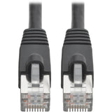Eaton Tripp Lite Series Cat6a 10G Snagless Shielded STP Ethernet Cable (RJ45 M/M), PoE, Black, 10 ft. (3.05 m) — N262-010-BK