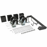 Eaton Tripp Lite Series Mobile Cart Conversion Kit with Handle, Casters and Power Cord Manager for 16-Device AC and USB Charging Stations — CSHANDLEKIT2