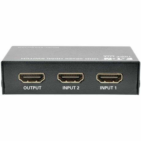 Eaton Tripp Lite Series 2-Port HDMI Switch with Remote Control - 4K @ 60 Hz, 4:4:4, HDR, 3D, HDCP 2.2, EDID — B119-002-UHD