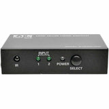 Eaton Tripp Lite Series 2-Port HDMI Switch with Remote Control - 4K @ 60 Hz, 4:4:4, HDR, 3D, HDCP 2.2, EDID — B119-002-UHD