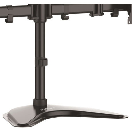 StarTech.com Quad Monitor Stand, Crossbar, Steel, Monitors up to 27" (17.6lb/8kg), VESA Monitor, Computer Monitor Stand, Monitor Arm — ARMBARQUAD