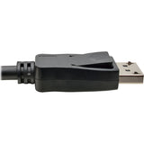 Eaton Tripp Lite Series DisplayPort 1.2 to HDMI Active Adapter Cable (M/M), 4K 60 Hz, Gripping HDMI Plug, HDCP 2.2, 15 ft. (4.6 m) — P582-015-HD-V2A