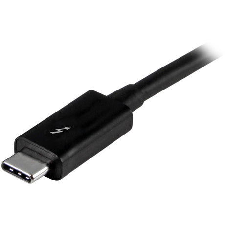 StarTech.com 1m (3.3ft) Thunderbolt 3 Cable, 20Gbps, 100W PD, 4K Video, Thunderbolt-Certified, Compatible w/ TB4/USB 3.2/DisplayPort — TBLT3MM1M