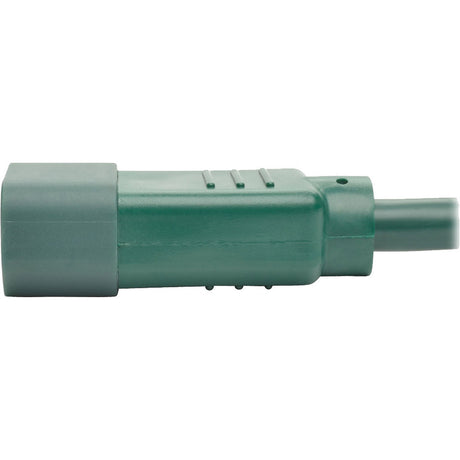 Eaton Tripp Lite Series Power Cord C14 to C15 - Heavy-Duty, 15A, 250V, 14 AWG, 6 ft. (1.83 m), Green — P018-006-AGN