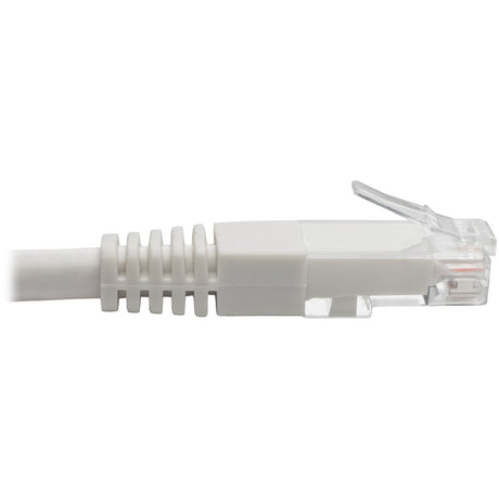 Eaton Tripp Lite Series Cat6 Gigabit Molded (UTP) Ethernet Cable (RJ45 M/M), PoE, White, 25 ft. (7.62 m) — N200-025-WH