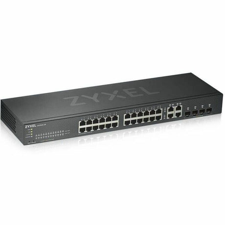ZYXEL GS1920-24v2 24-Port Gigabit Smart Nebula Cloud Managed Switch with 4 SFP Uplinks — GS1920-24v2