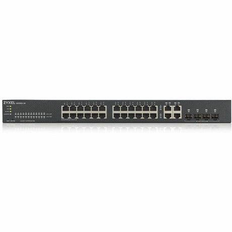 ZYXEL GS1920-24v2 24-Port Gigabit Smart Nebula Cloud Managed Switch with 4 SFP Uplinks — GS1920-24v2