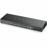 ZYXEL GS1920-24v2 24-Port Gigabit Smart Nebula Cloud Managed Switch with 4 SFP Uplinks — GS1920-24v2