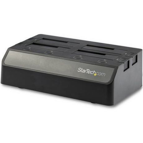StarTech.com 4-Bay USB 3.1 to SATA Hard Drive Docking Station, 2.5/3.5" SATA III (6Gbps) SSD/HDD Dock, 10Gbps Top Loading Drive Bay — SDOCK4U313