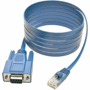 Eaton Tripp Lite Series RJ45 to DB9F Cisco Serial Console Port Rollover Cable, 6 ft. (1.83 m) — P430-006